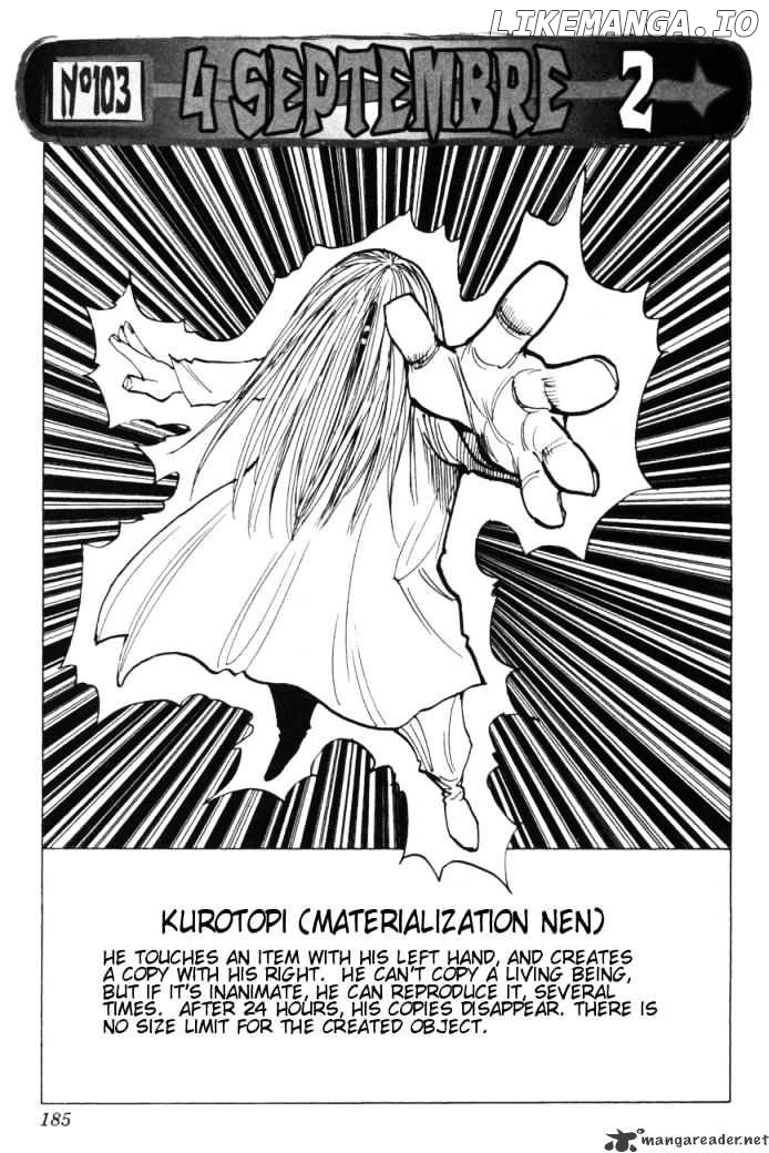 Hunter x Hunter, Chapter 103 image 03